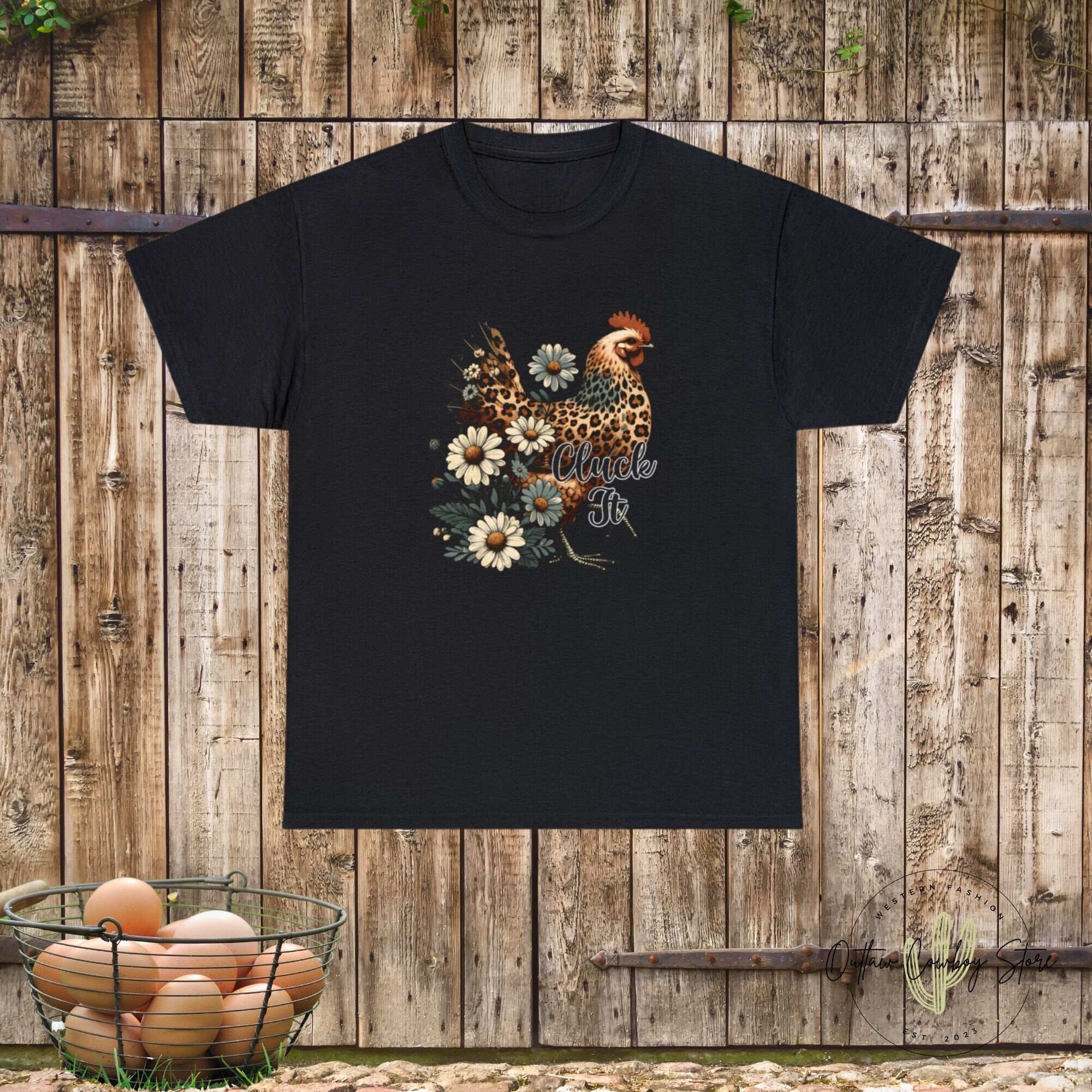 Cluck It- Chicken Tee: Hilarious Gift for Farming Fanatics, Crazy Chicken Ladies, and Country Gals!