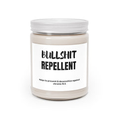 Scented Candles, 9oz Bullshit Repelent