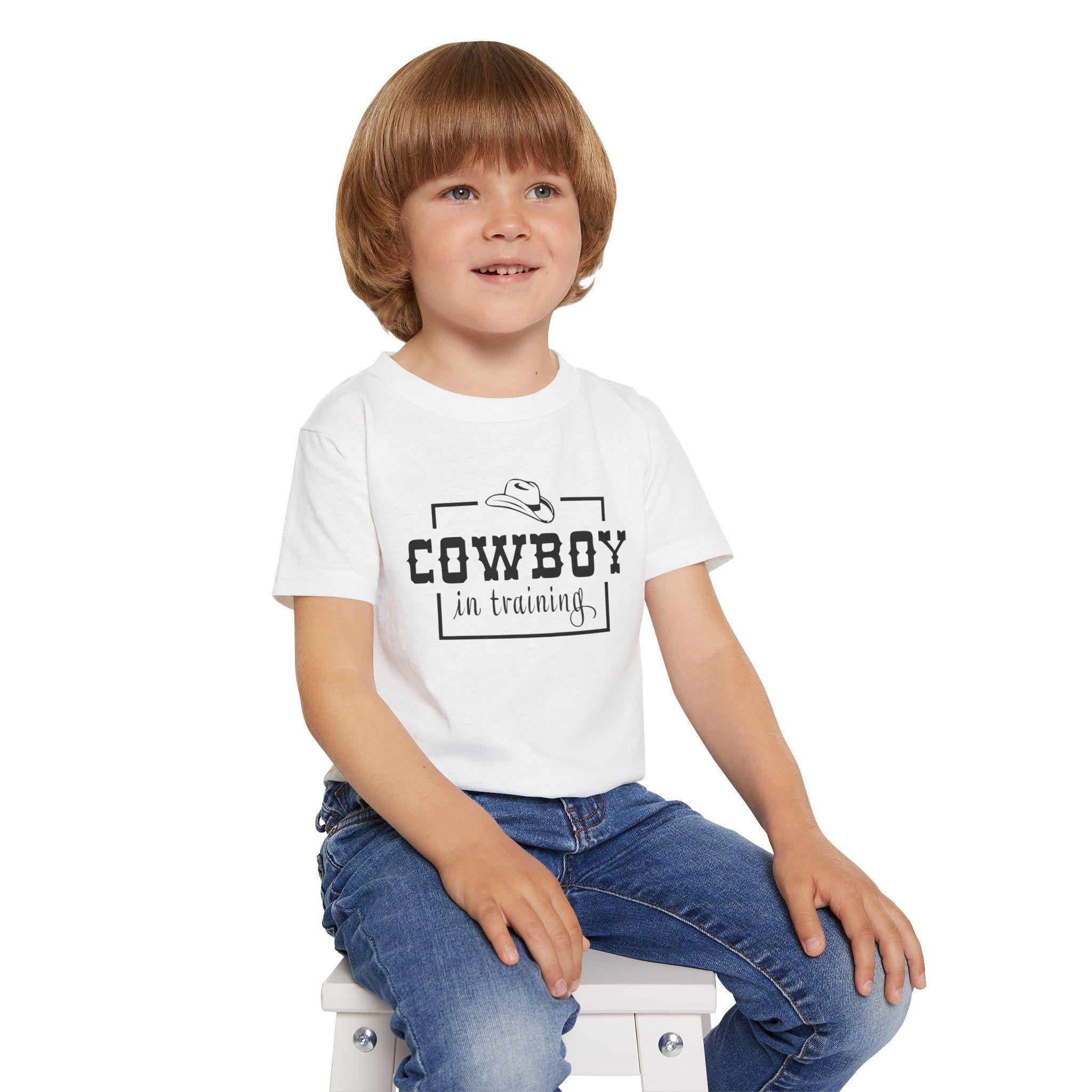 Cowboy In Training Heavy Cotton™ Toddler T-shirt