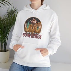 Long Live Cowgirls | Western Graphic Hoodie Heavy Blend™ Hooded Sweatshirt | 6 Colours