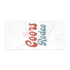 Beach Towel Coors Rodeo