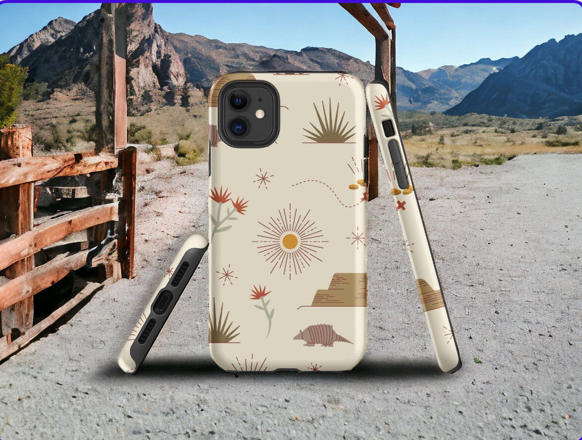 Western Aesthetic Tough Case for iPhone