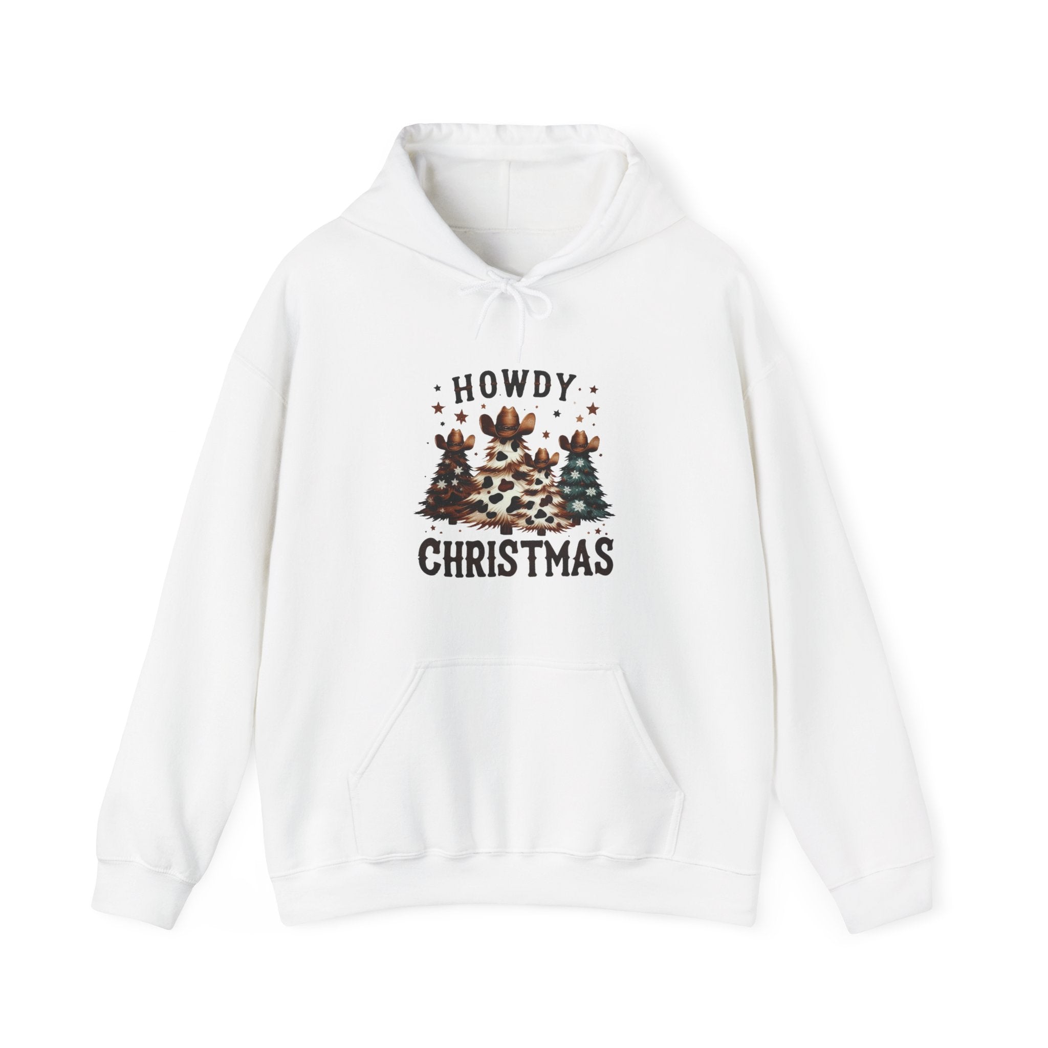 Howdy Christmas Unisex Heavy Blend™ Hooded Sweatshirt