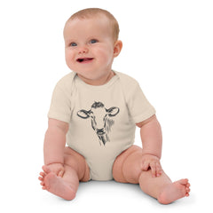 Cows! - Organic cotton baby bodysuit