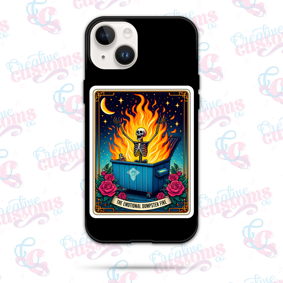 Emotional Dumpster Fire Phone Case