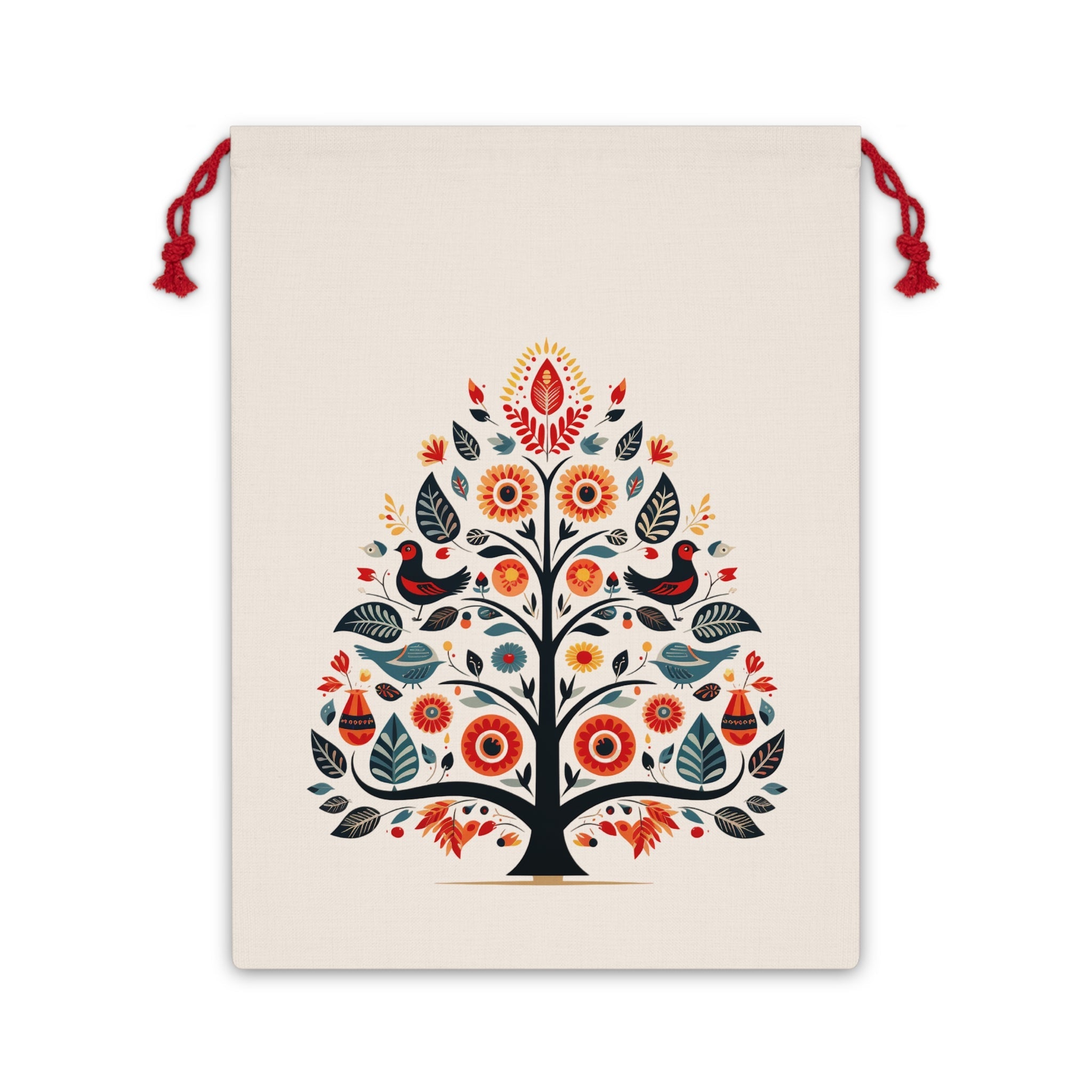 Scandinavian Christmas Reusable Gift Bag