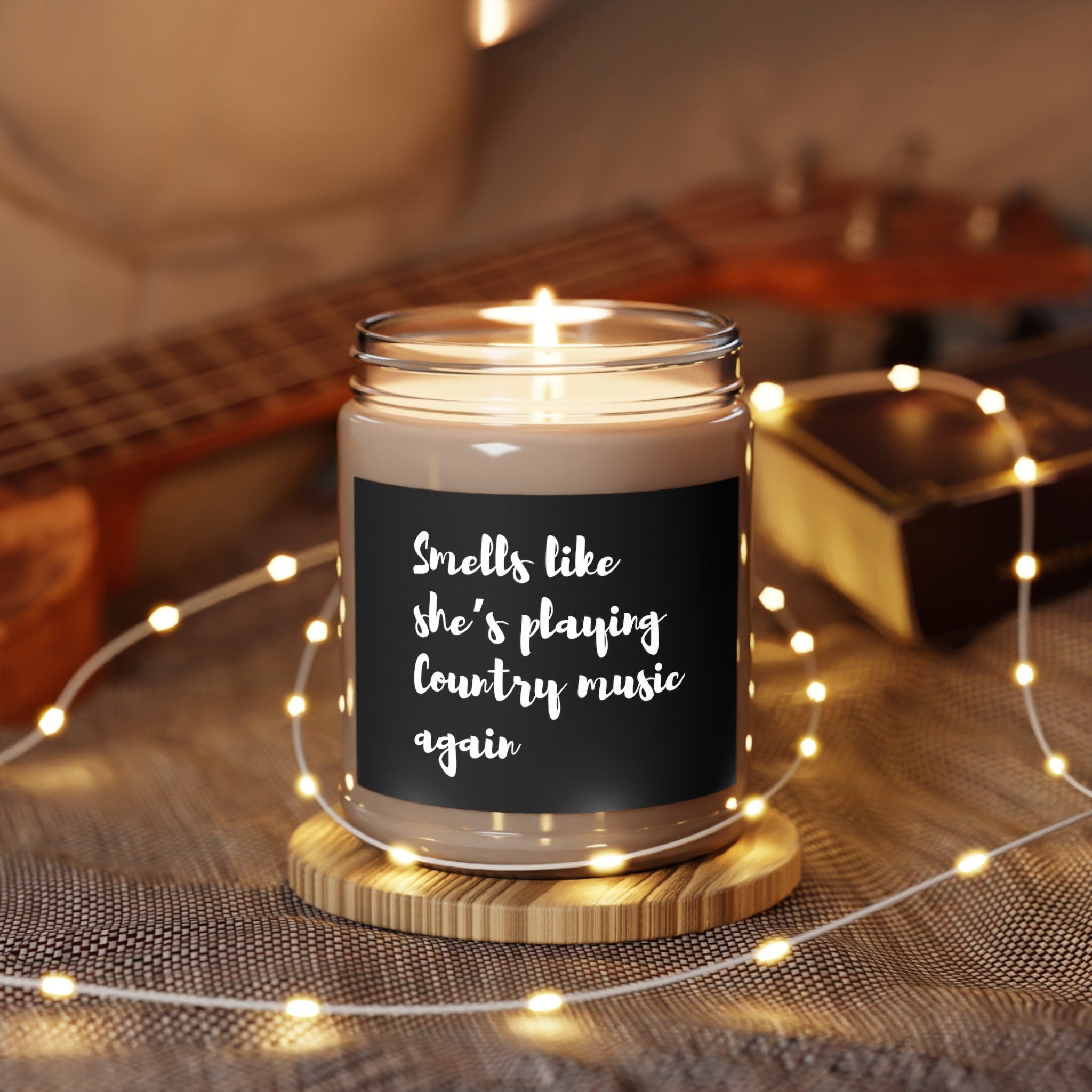 Scented Candles, 9oz Smells like Country Music