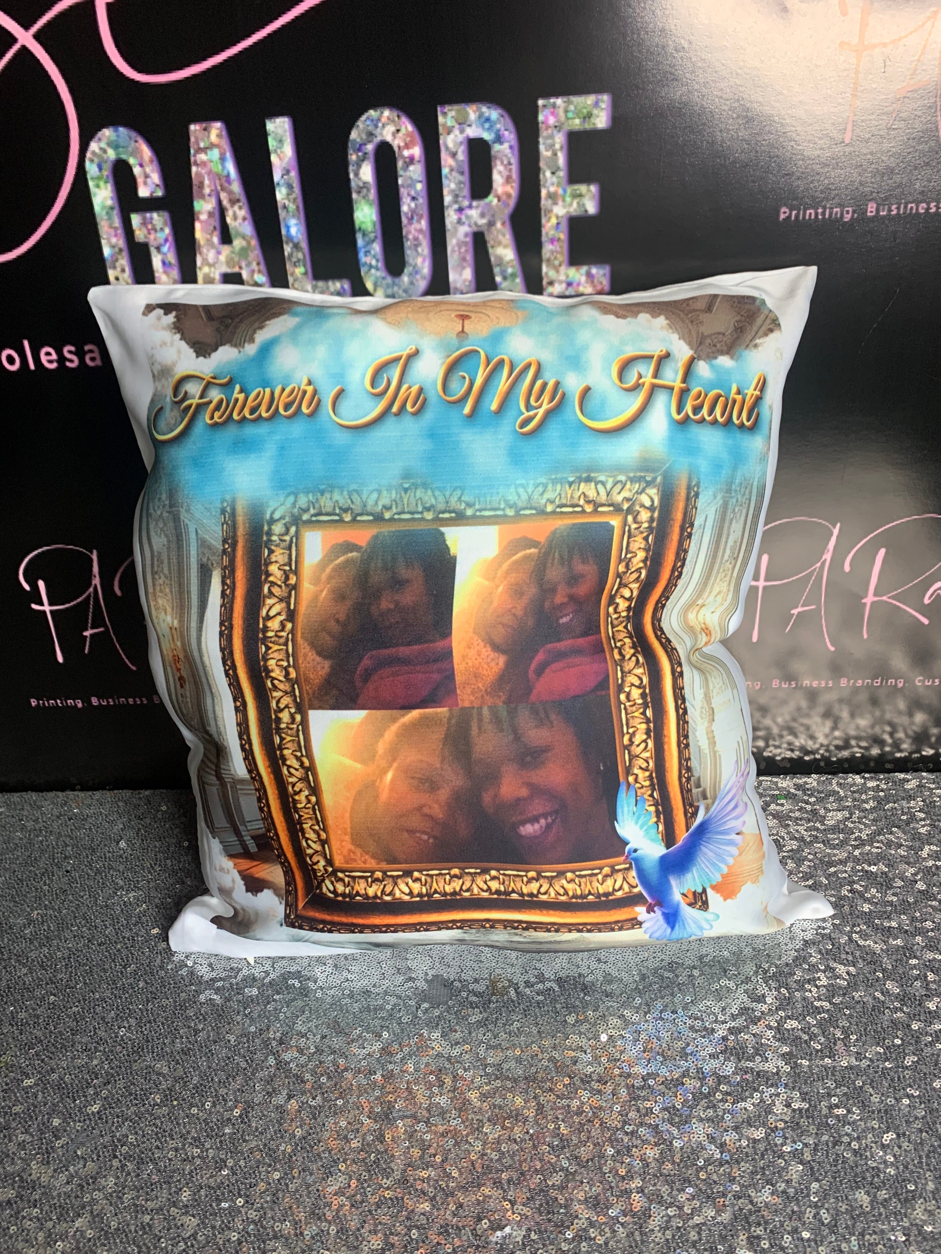 Satin Picture Pillow