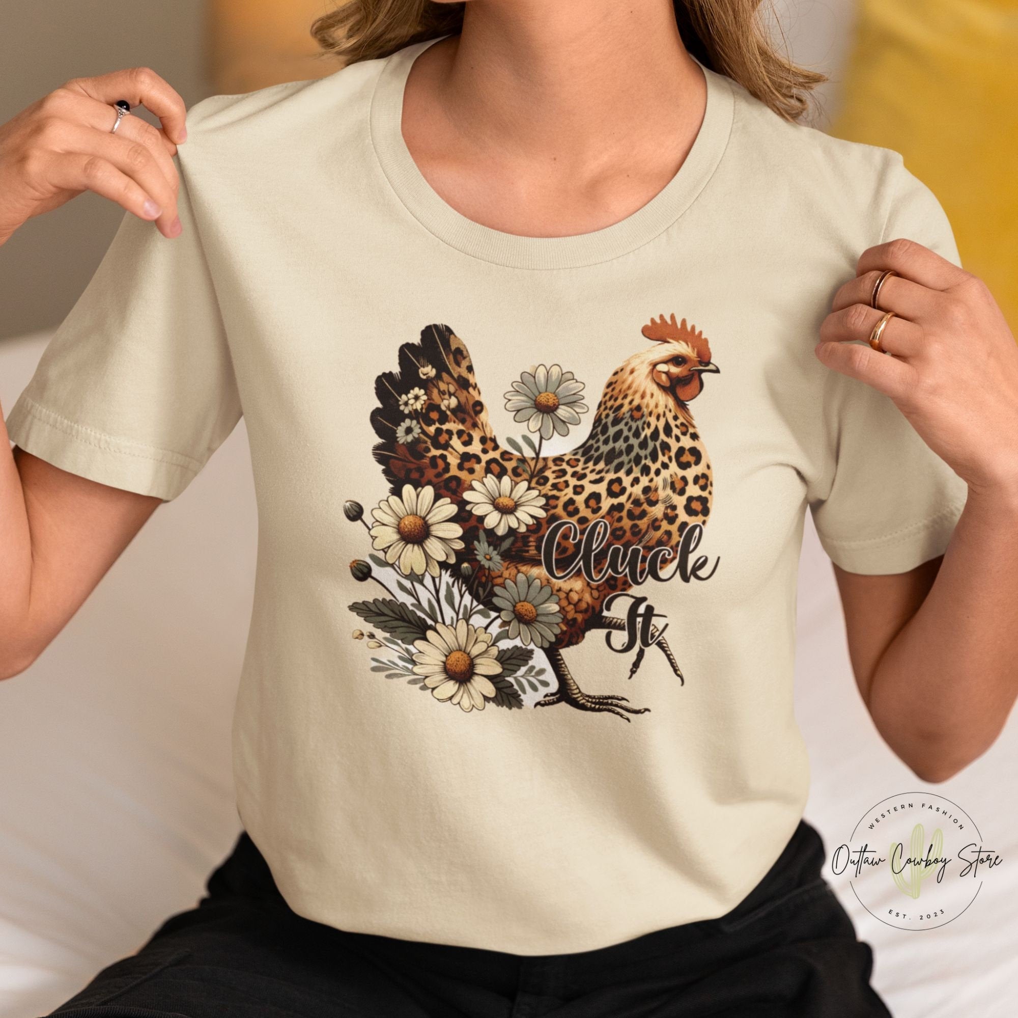 Cluck It- Chicken Tee: Hilarious Gift for Farming Fanatics, Crazy Chicken Ladies, and Country Gals!