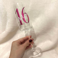 Personalised Birthday Glass