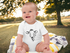 Cows! - Organic cotton baby bodysuit