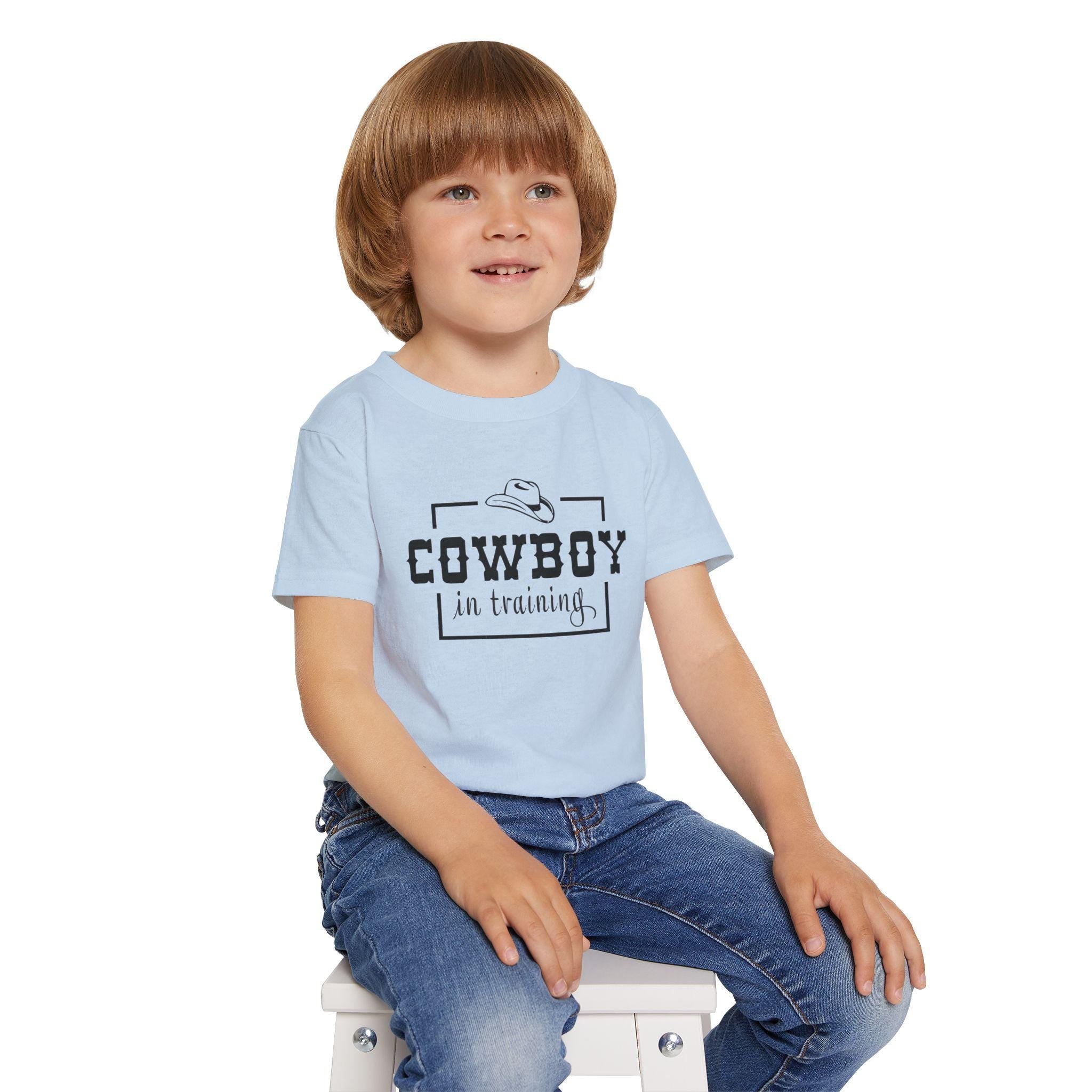 Cowboy In Training Heavy Cotton™ Toddler T-shirt