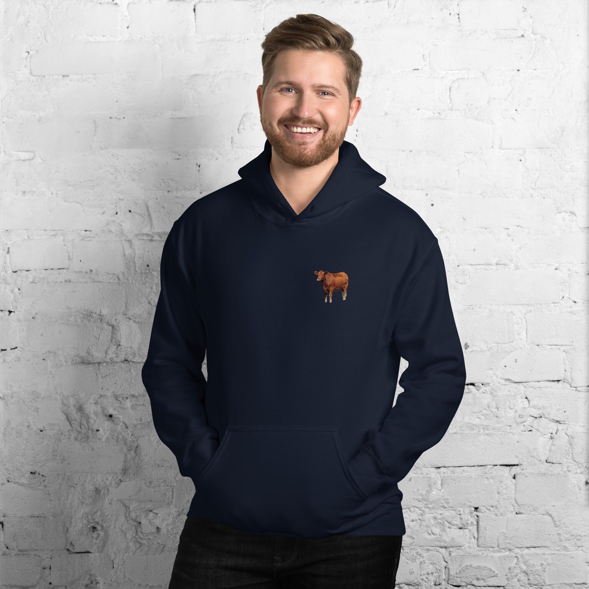 Home is where the herd is- Western Unisex Hoodie