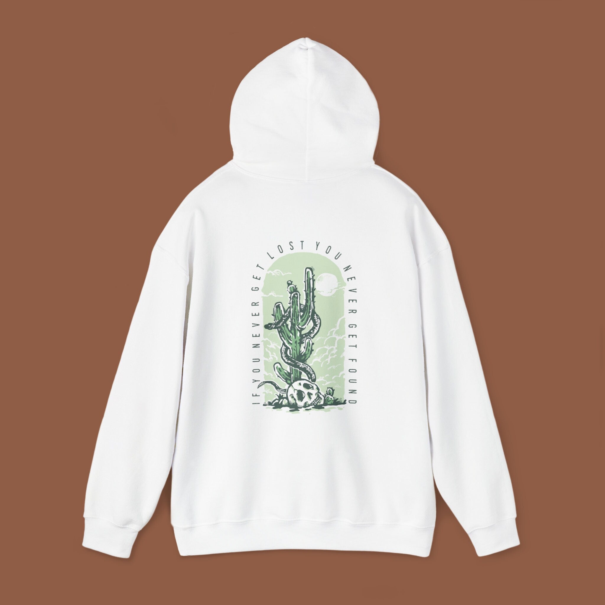 If You Never Get Lost | Desert Graphic Western Hoodie | Unisex Western Fashion | Boho |