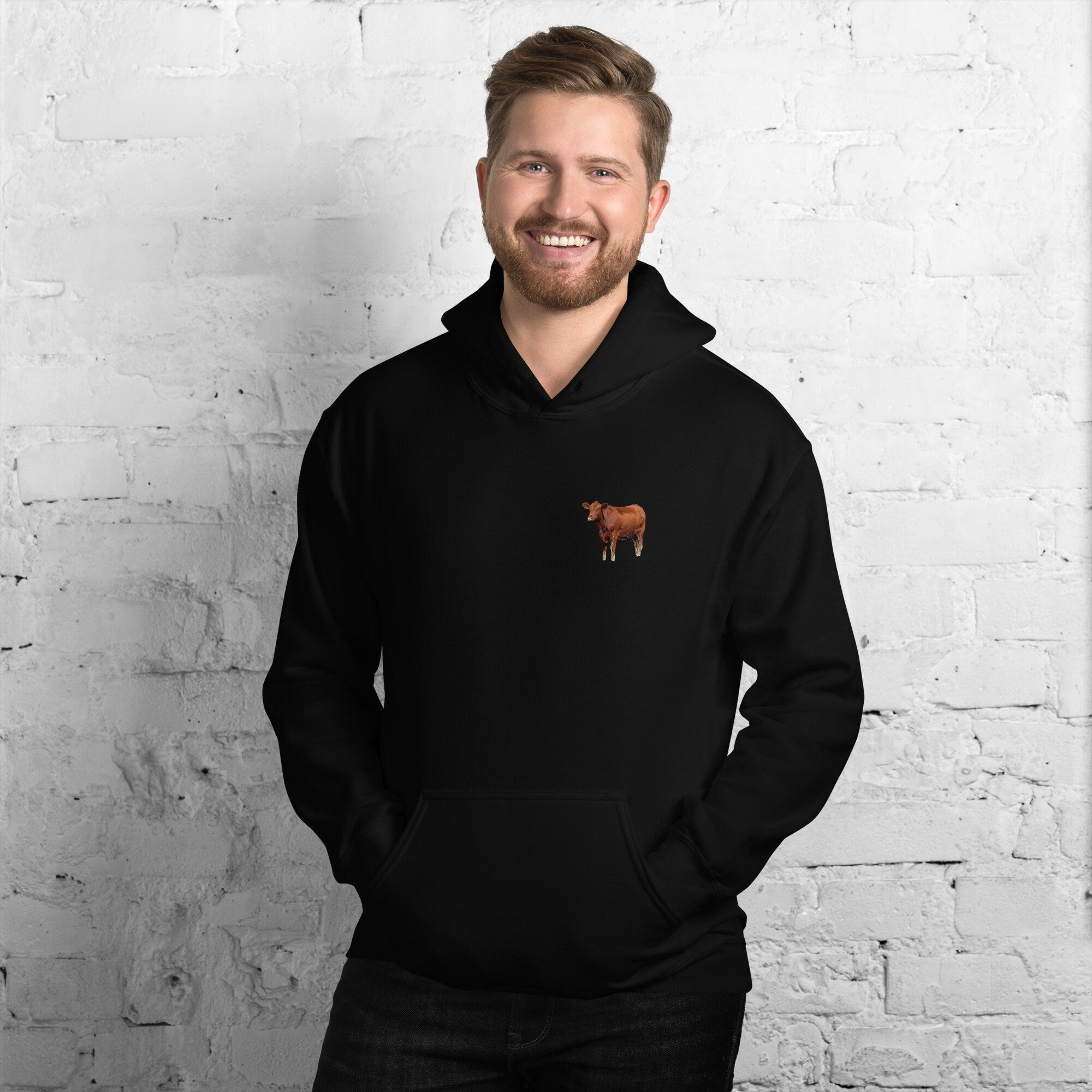 Home is where the herd is- Western Unisex Hoodie