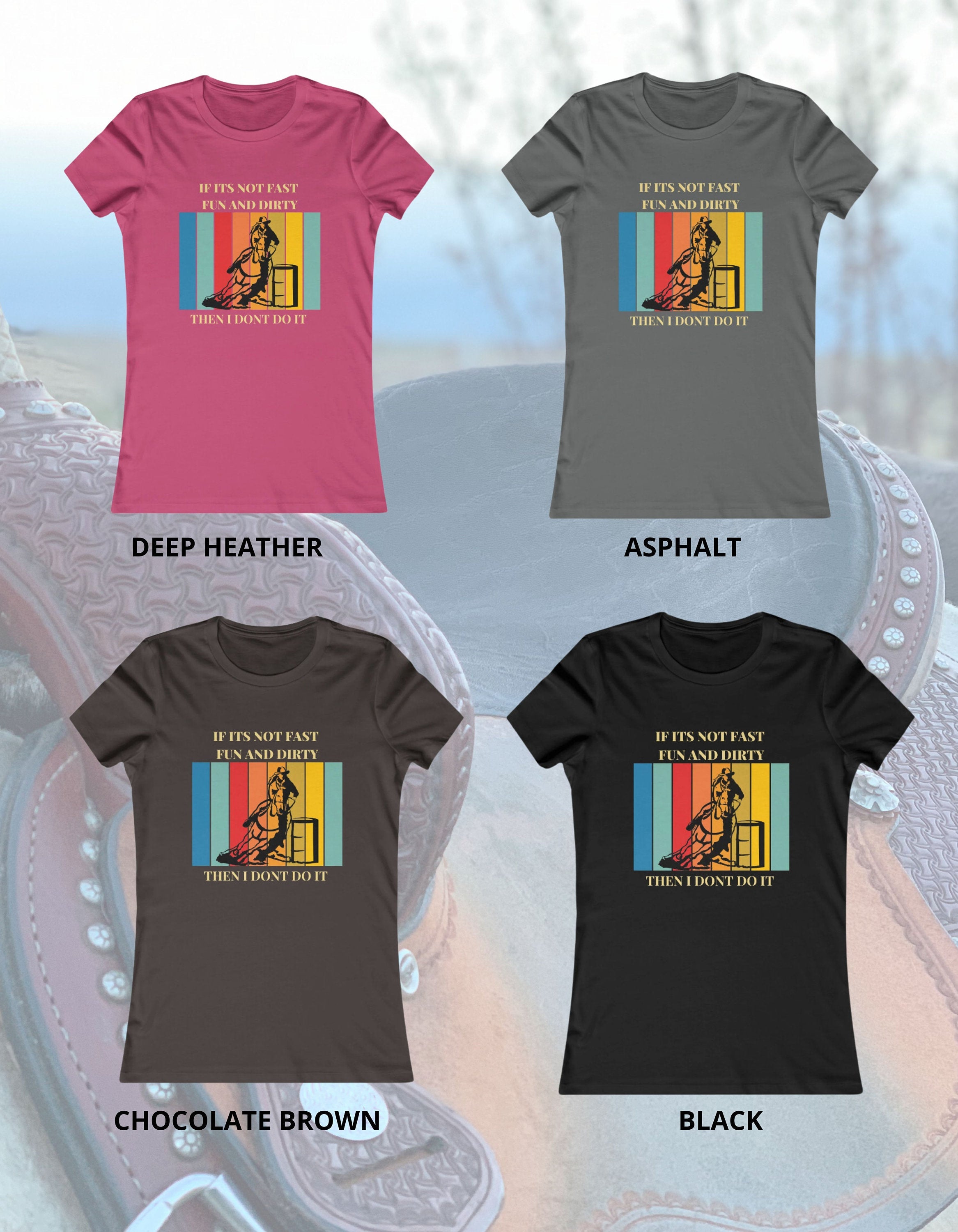 Barrel Racer Tshirt | Horse Lover Shirts |  | Horse Lover Gift | Birthday Gifts  Horse Women