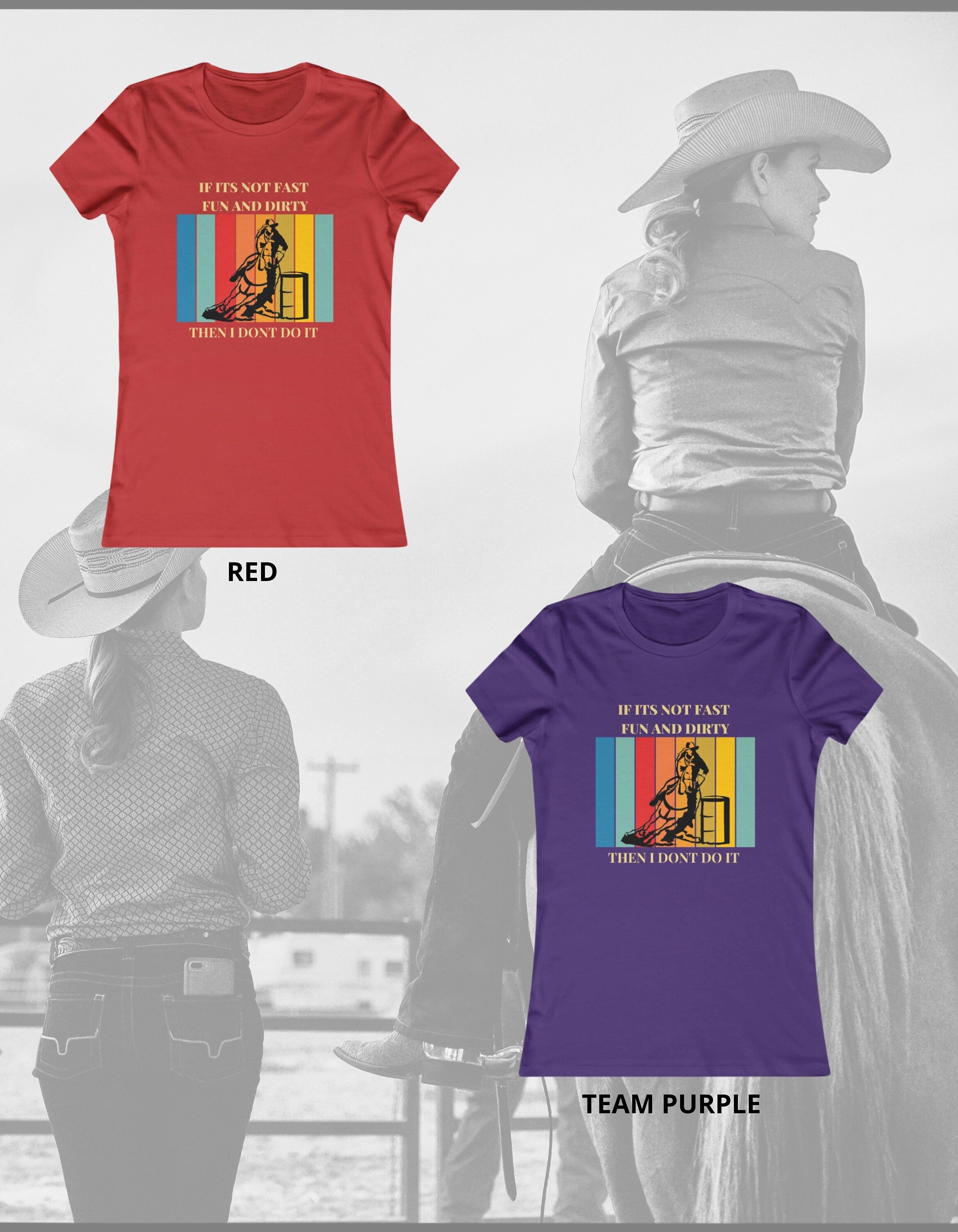 Barrel Racer Tshirt | Horse Lover Shirts |  | Horse Lover Gift | Birthday Gifts  Horse Women