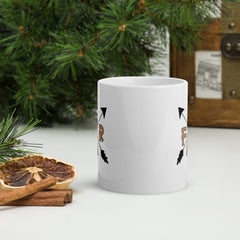 Ceramic Coffee Mug - Farmhouse design