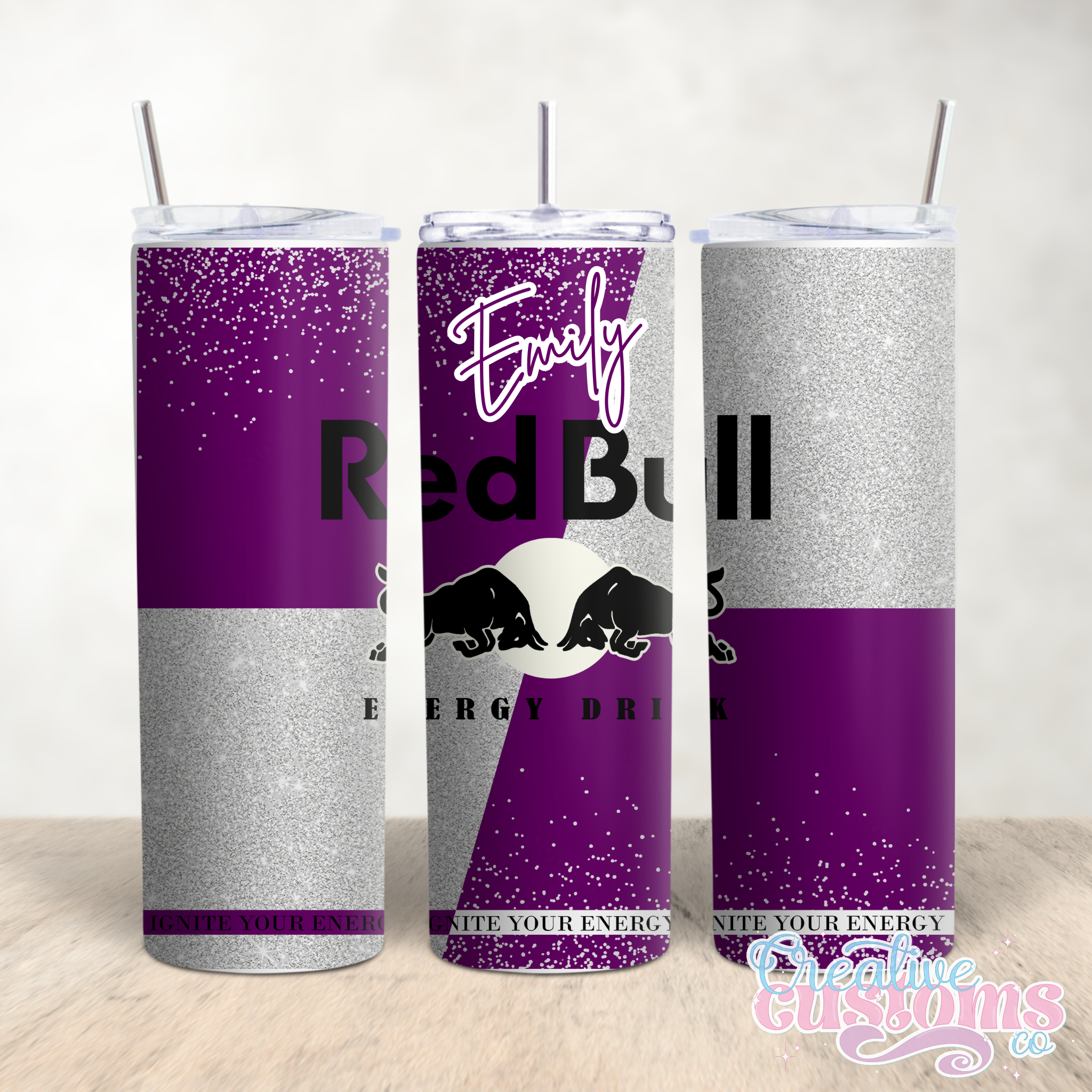 Energy Drink Tumbler