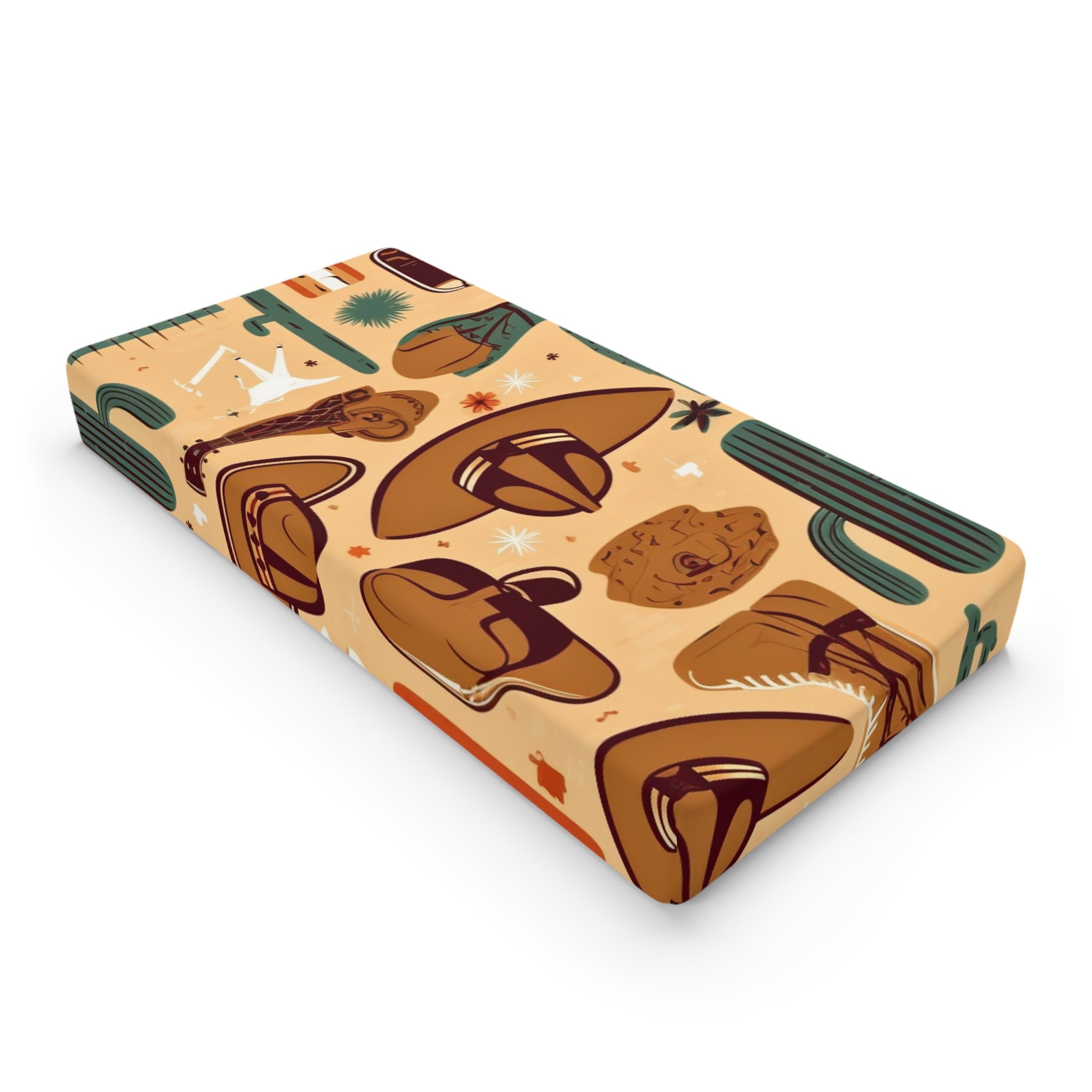 Wild West - Baby Changing Pad Cover