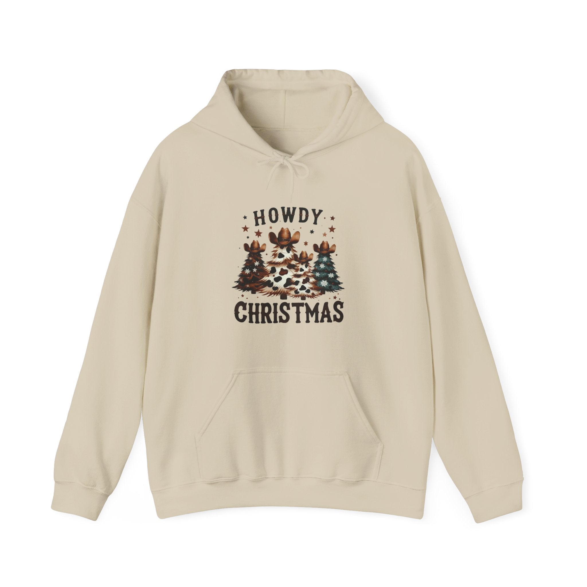 Howdy Christmas Unisex Heavy Blend™ Hooded Sweatshirt