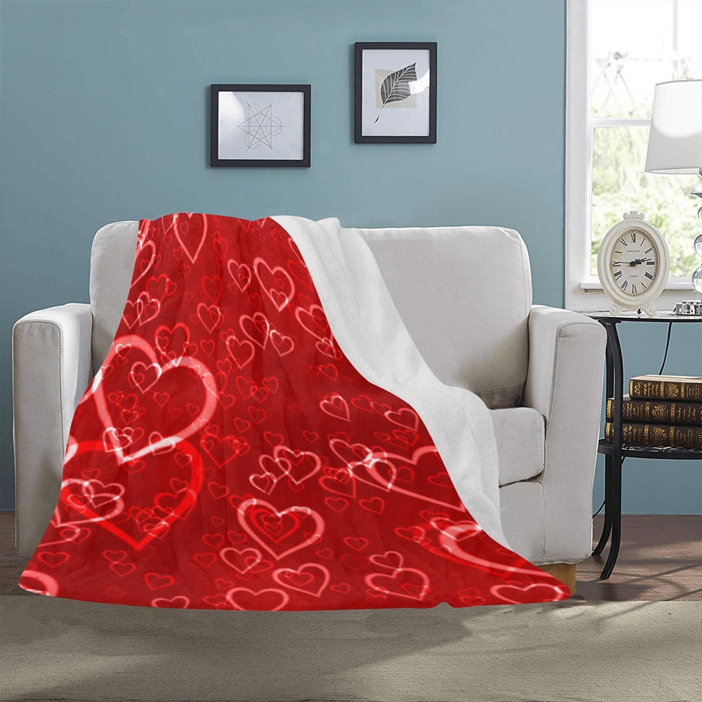 Valentins Day Blanket (Allover Hearts)