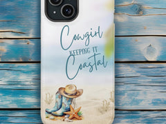 Coastal Cowgirl MagSafe Tough Cases for iPhones, Keeping it Coastal Cowgirl