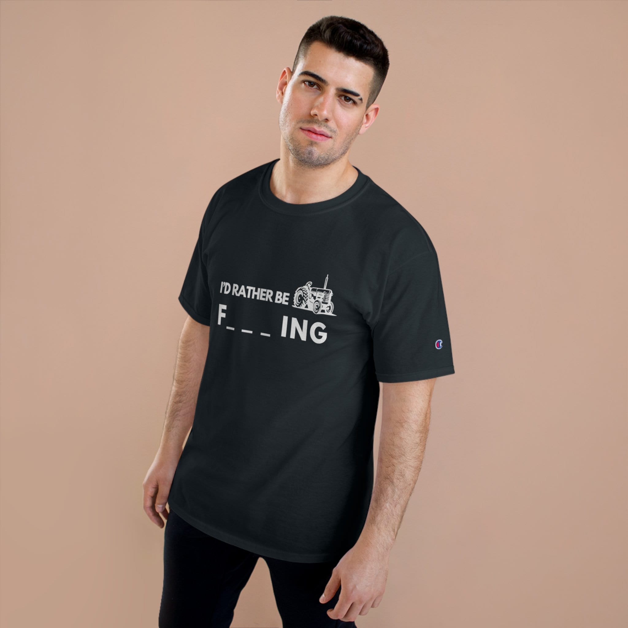 Id rather be Farming Champion T-Shirt