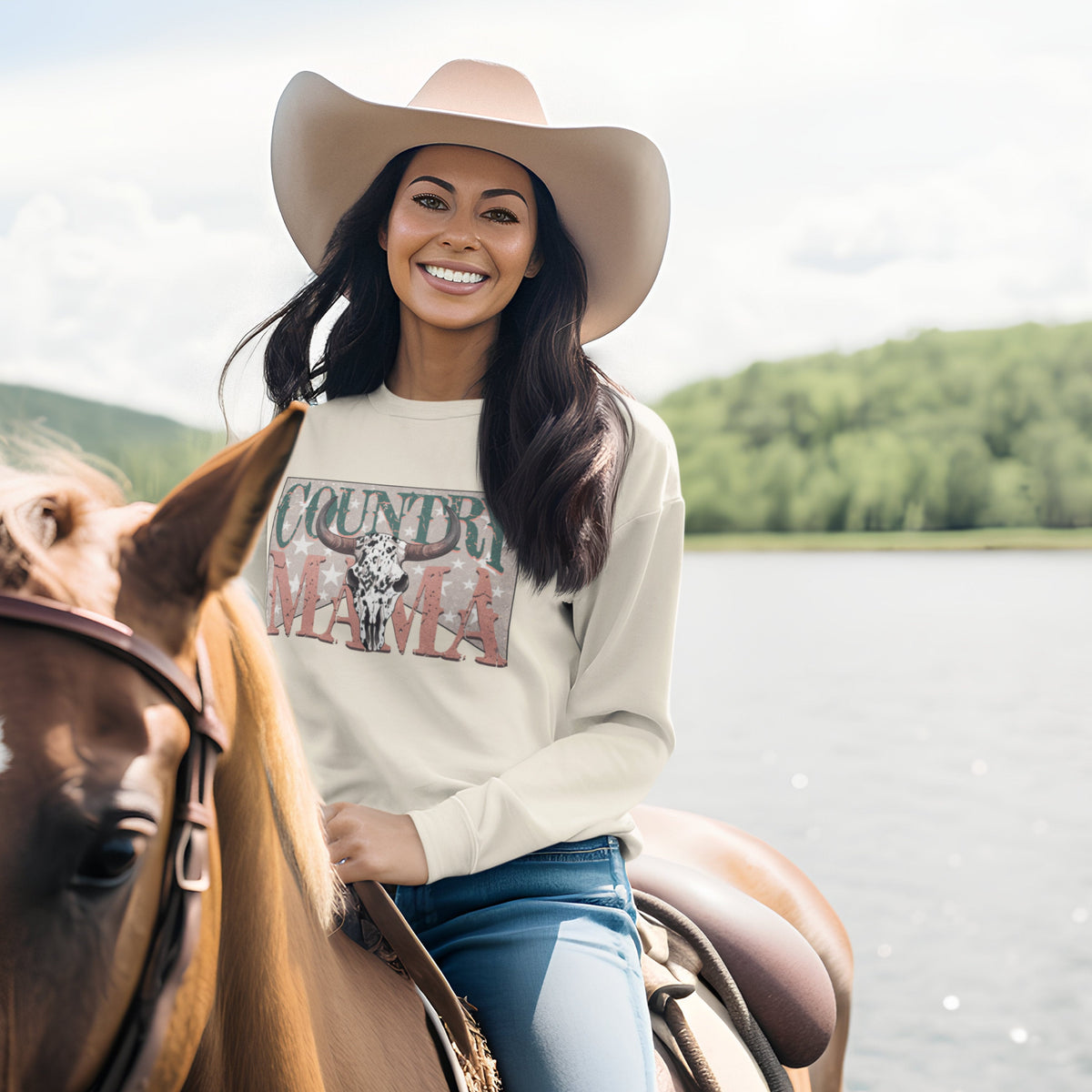 Country Mama Sweatshirt | Country Mama Shirt | Rodeo Mama | Western Hoodie