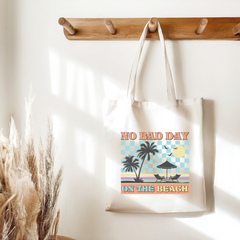 Beach Quote Tote Bag