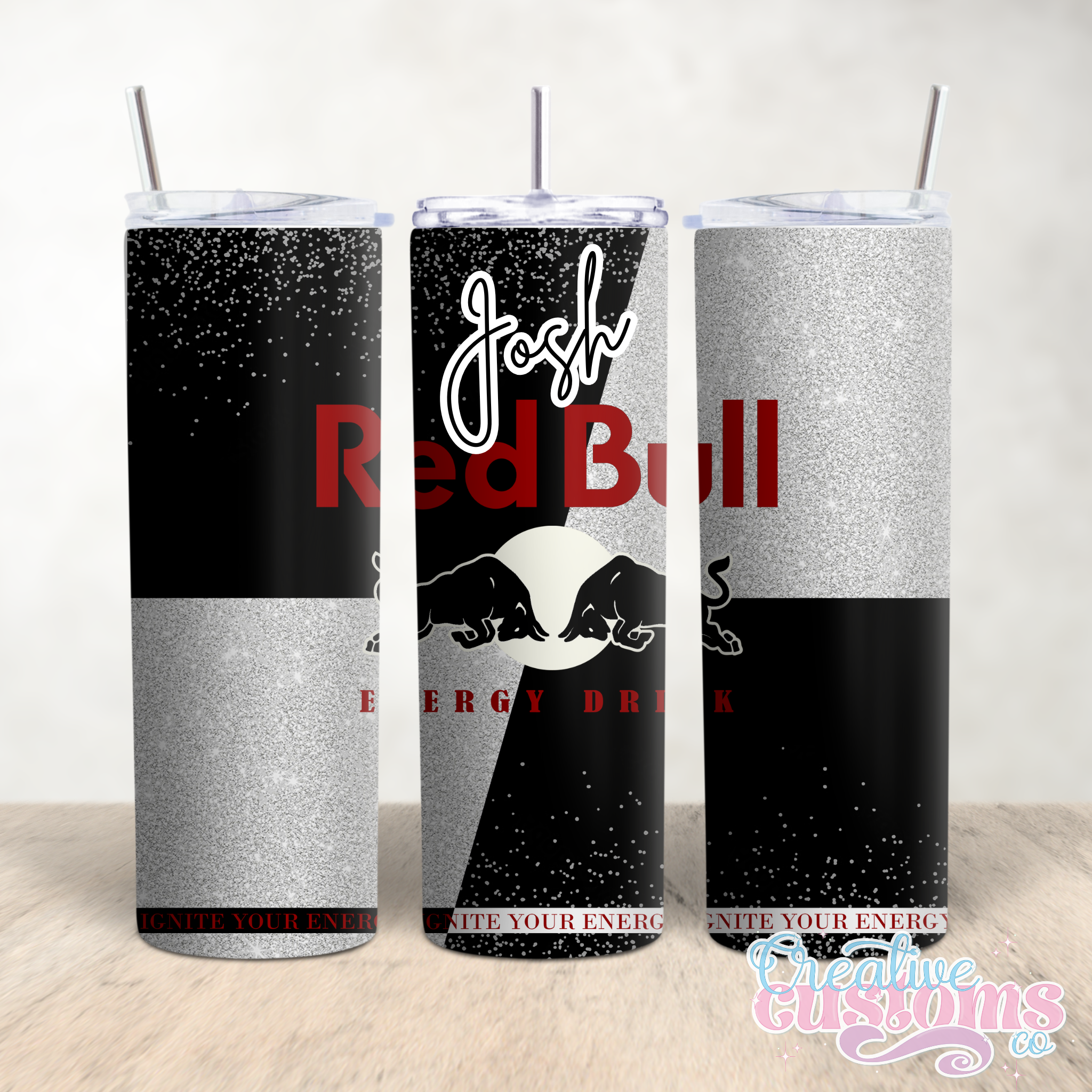 Energy Drink Tumbler