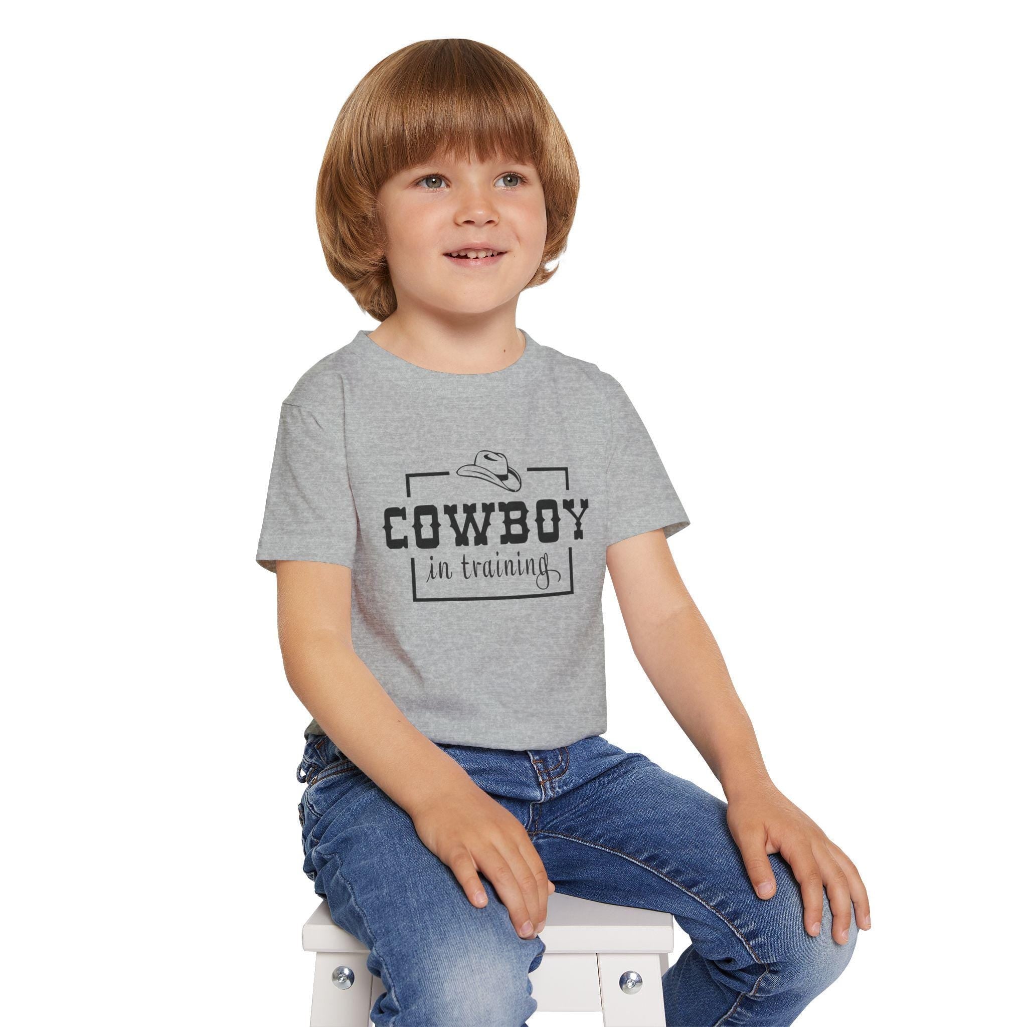 Cowboy In Training Heavy Cotton™ Toddler T-shirt