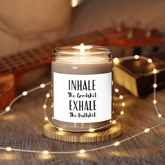 Scented Candles, 9oz Exhale the BS