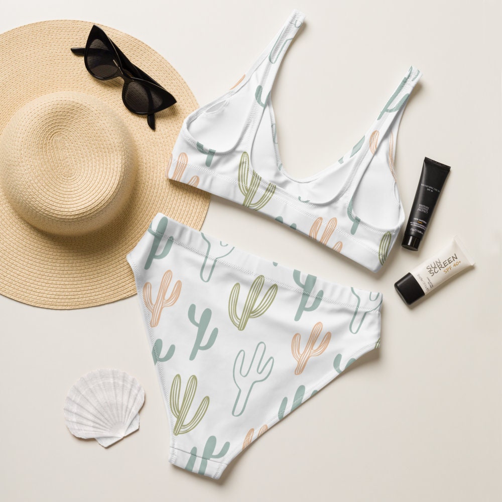 Cactus - high-waisted western bikini