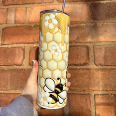 Bee Happy Tumbler