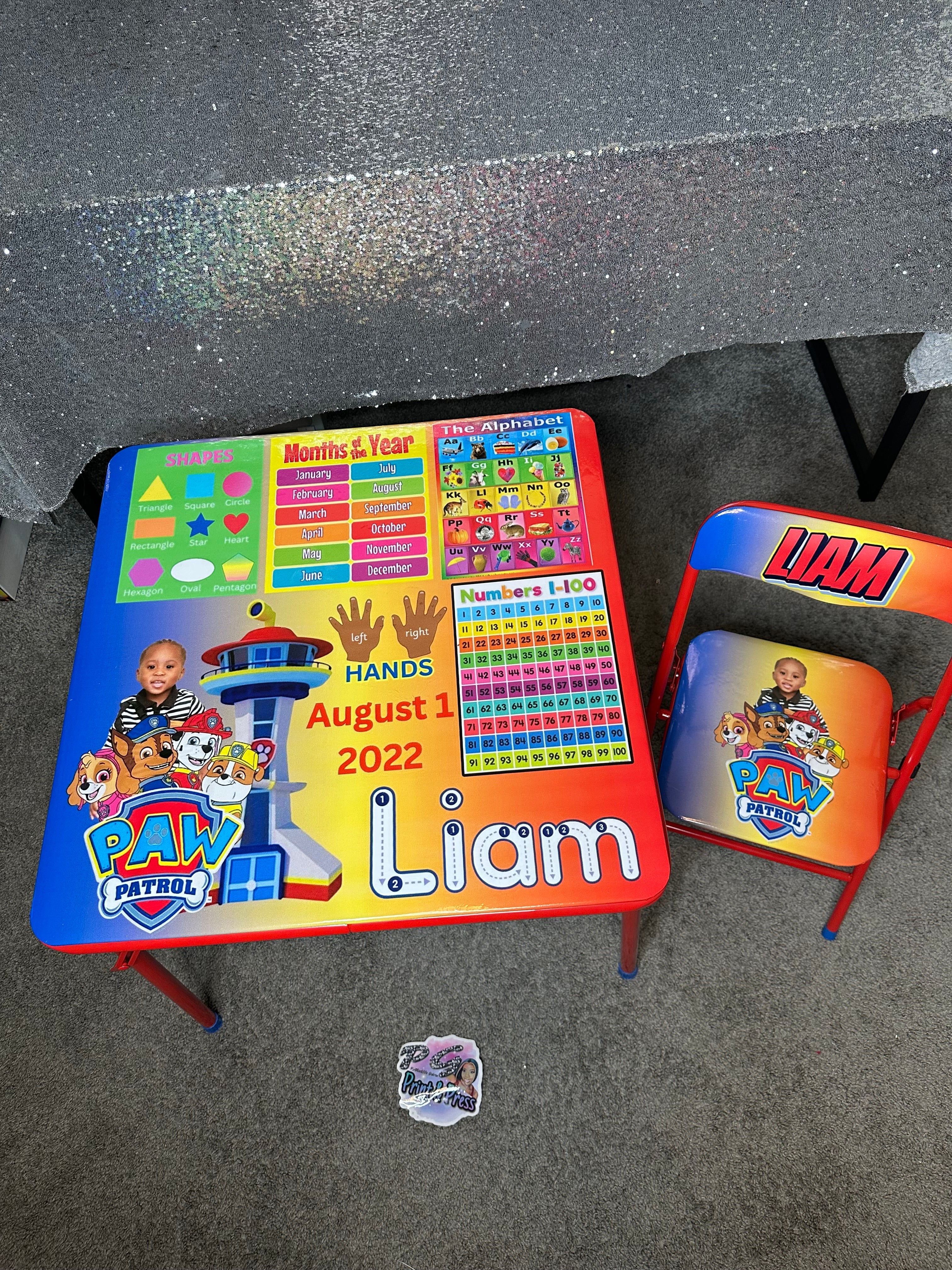 Learning Table & Chairs