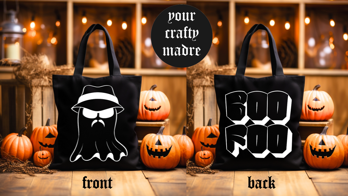 Ghost + Boo Foo Tote Bag