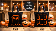 Ghost + Boo Foo Tote Bag