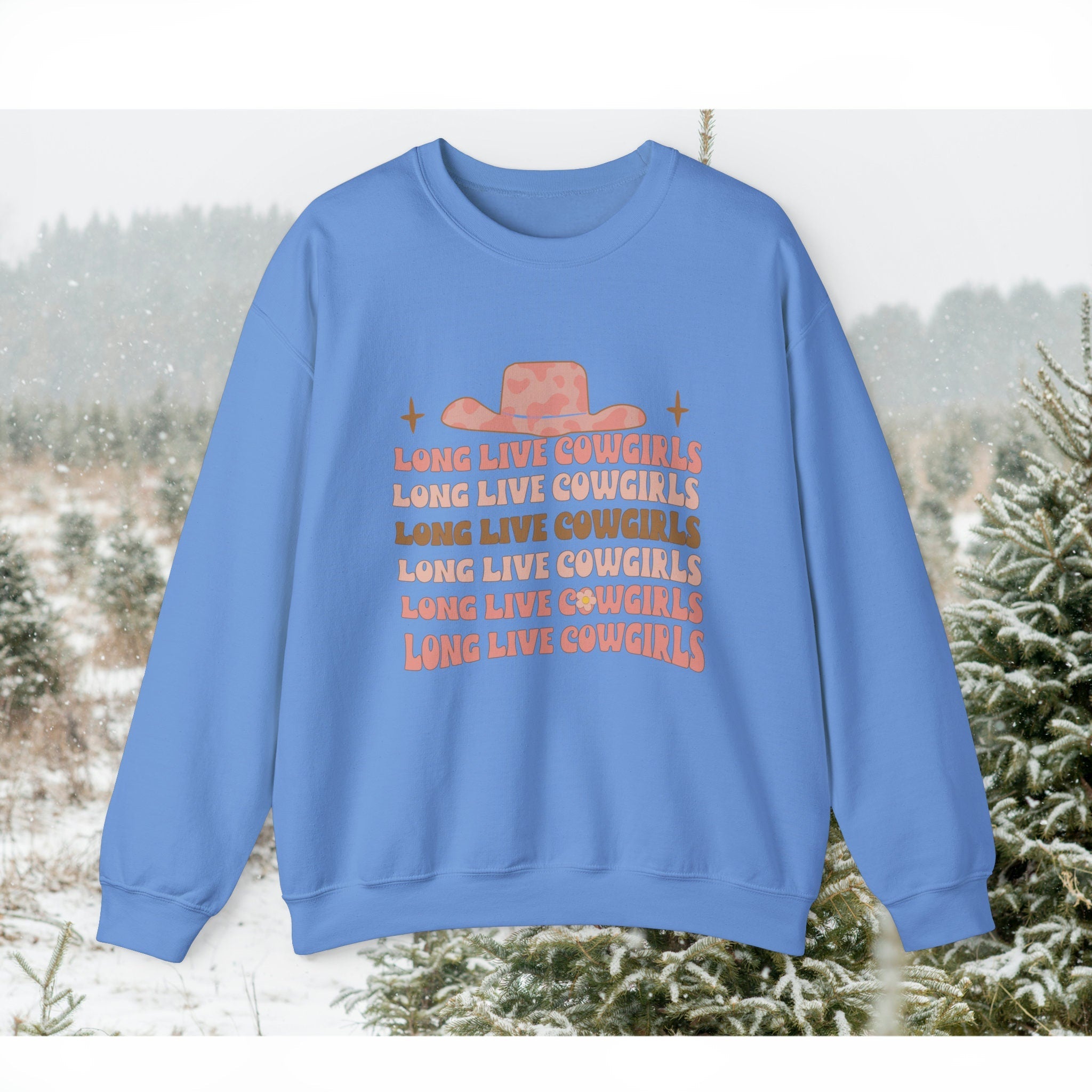 Long live Cowgirls Heavy Blend™ Crewneck Sweatshirt