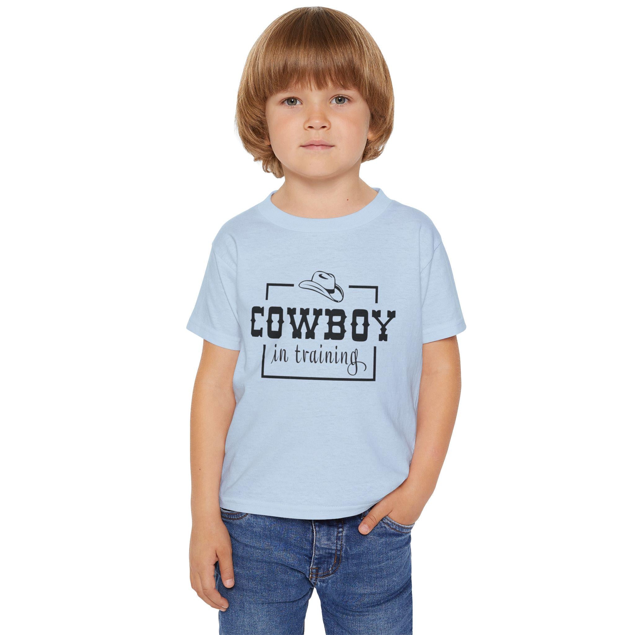 Cowboy In Training Heavy Cotton™ Toddler T-shirt