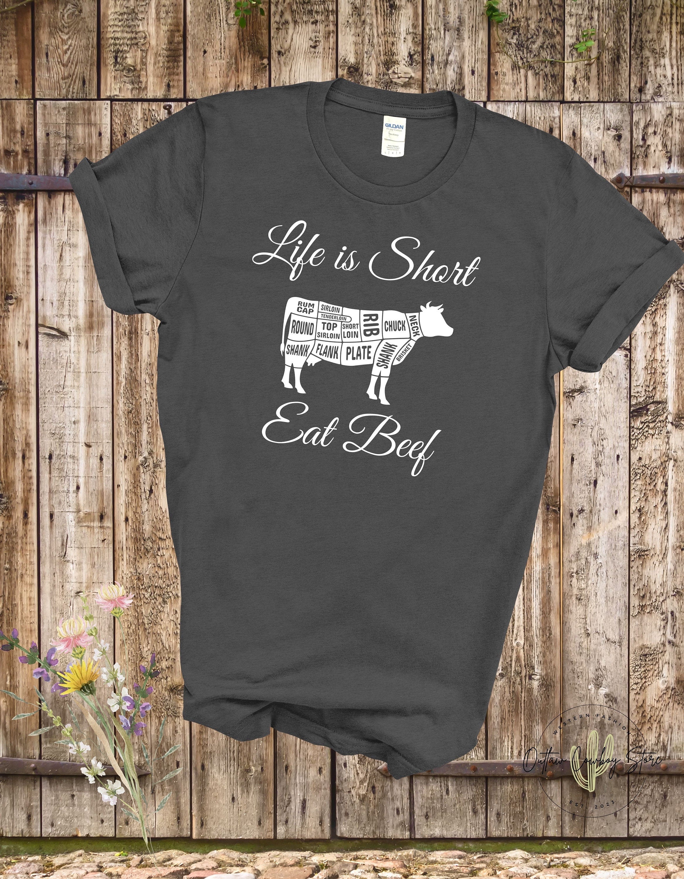 Beef | Farmer Market Shirt, Harvest Sweatshirt | Farm Life Shirt | Support Your Local Farmer