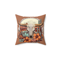 Desert Ranchin'- Throw Pillow