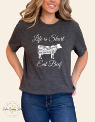 Beef | Farmer Market Shirt, Harvest Sweatshirt | Farm Life Shirt | Support Your Local Farmer