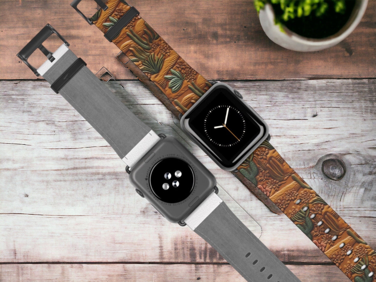 Apple Watch Band- faux leather