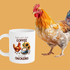 I Just want to pet chickens and drink coffee Ceramic Mugs (11oz\15oz\20oz)