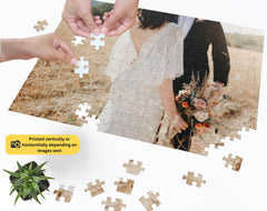 Personalized Custom Jigsaw Puzzle with Picture. 1000 Jigsaw Puzzle  Jigsaw Puzzles for Adults Photo gifts Jigsaw Puzzle (500 or 1000 Piece)