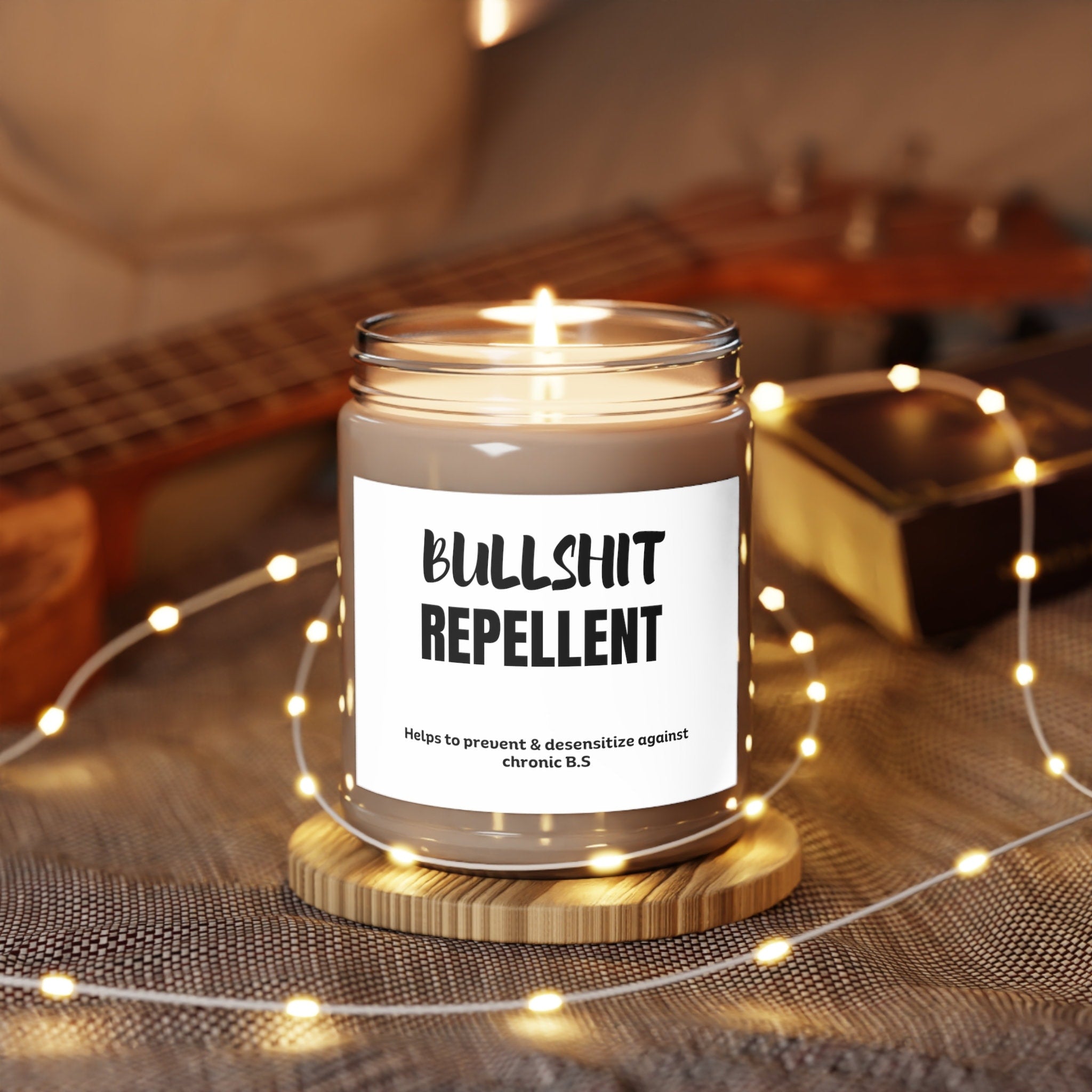 Scented Candles, 9oz Bullshit Repelent