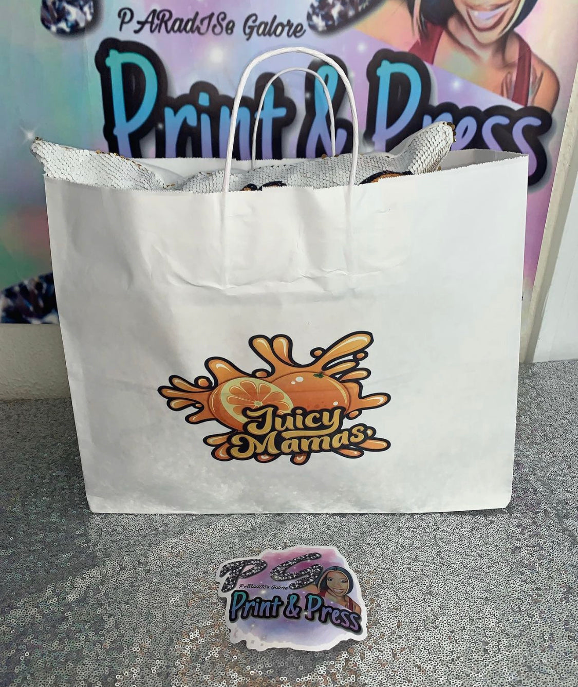 Custom Shopping Bags (LARGE)