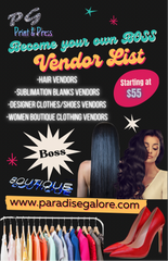 Designer Clothes & Shoes Vendor List