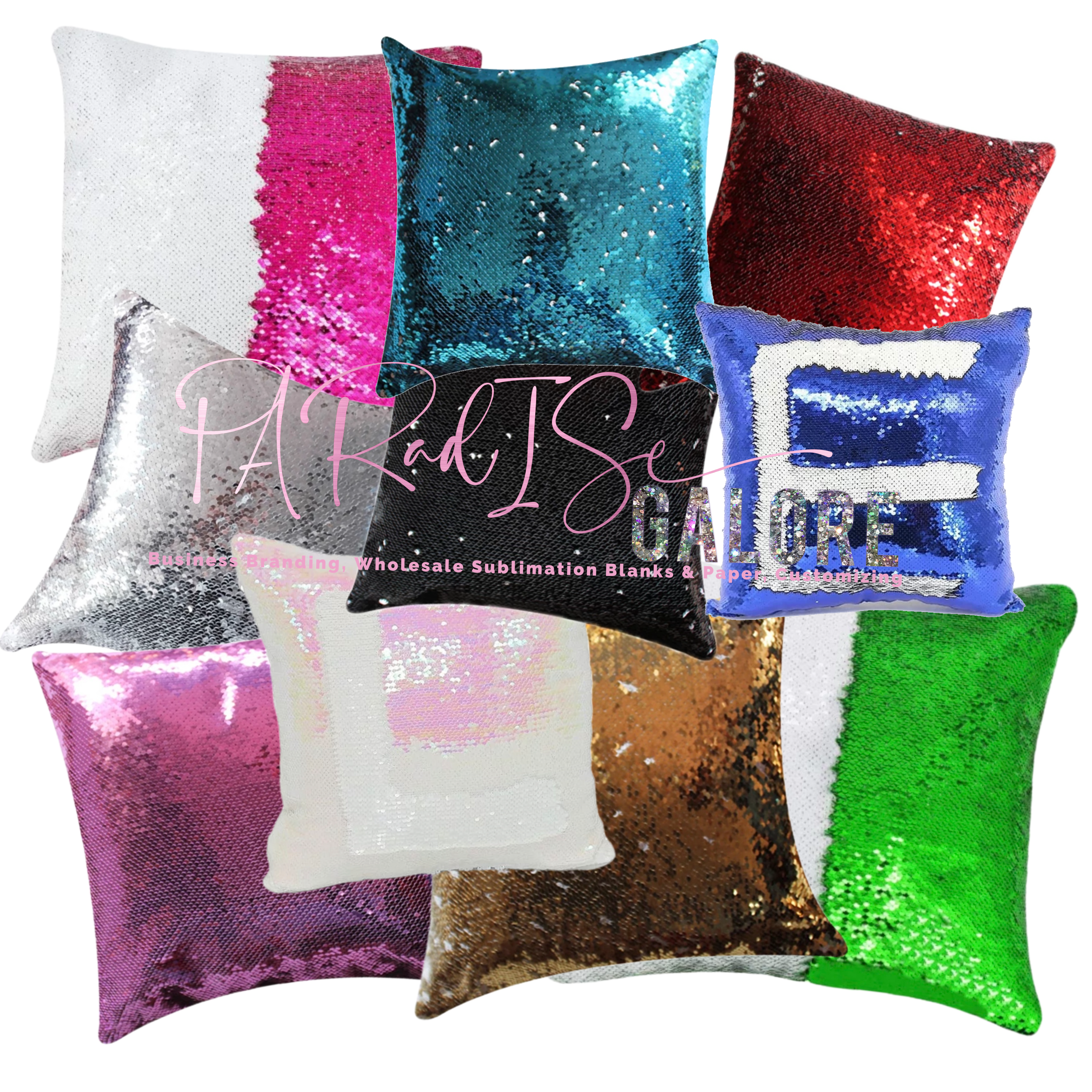 Picture Sequins Pillows